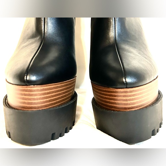 NEW Jessica Simpson Stensin Platform zippered ankle boots women’s size 9.5 - Picture 6 of 14